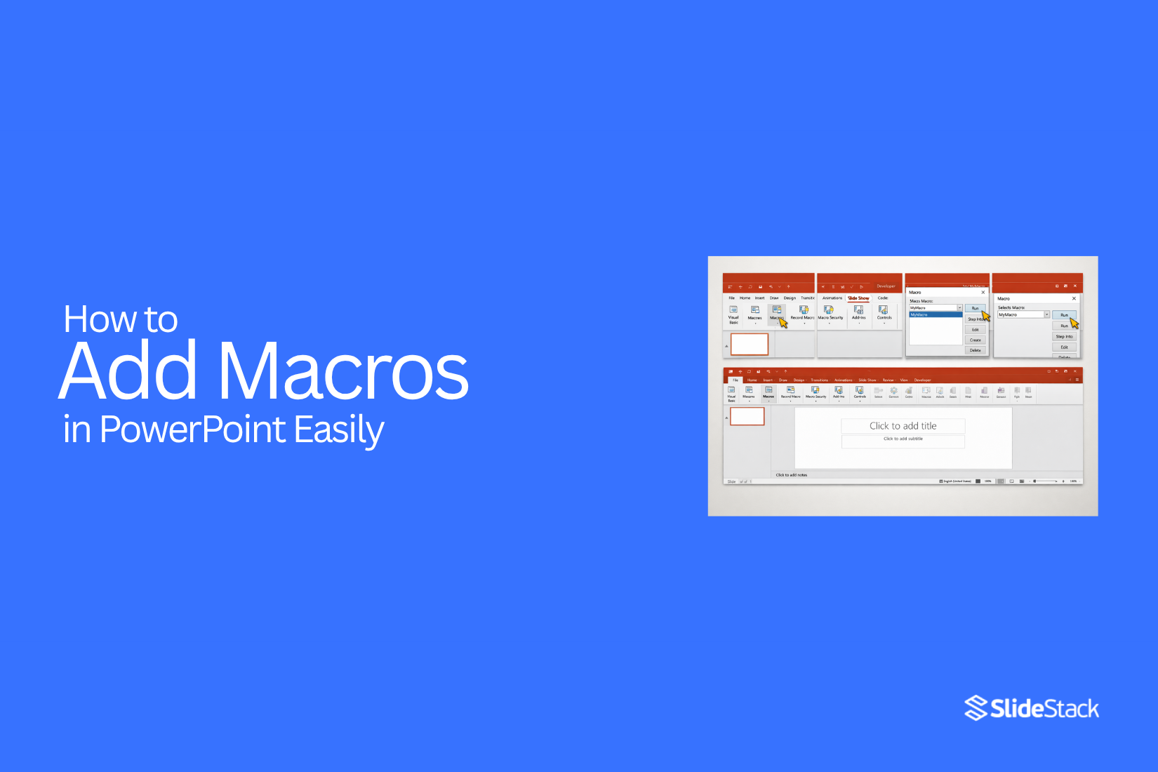 How to Add Macros in PowerPoint Easily
