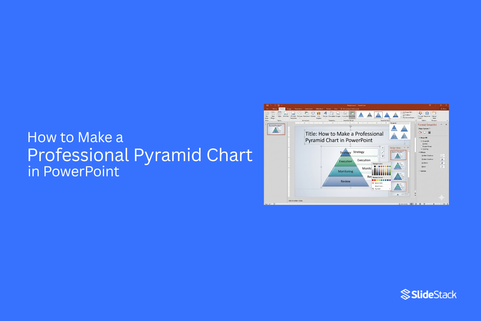 How to Make a Professional Pyramid Chart in PowerPoint 