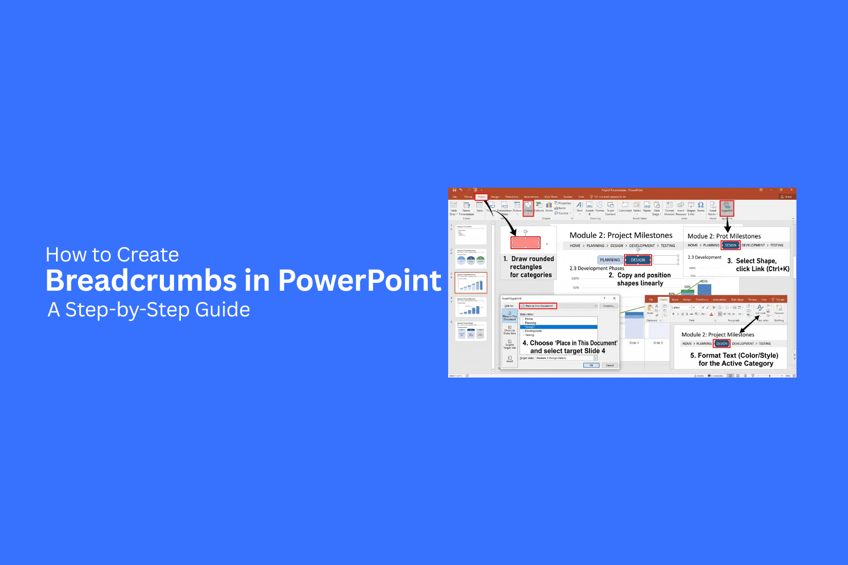 How to Create Breadcrumbs in PowerPoint: A Step-by-Step Guide