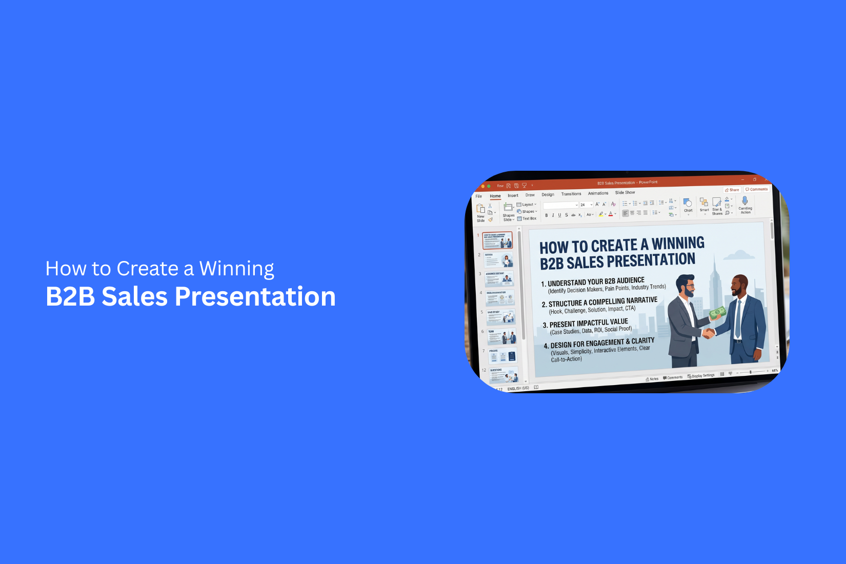 How to Create a Winning B2B Sales Presentation 