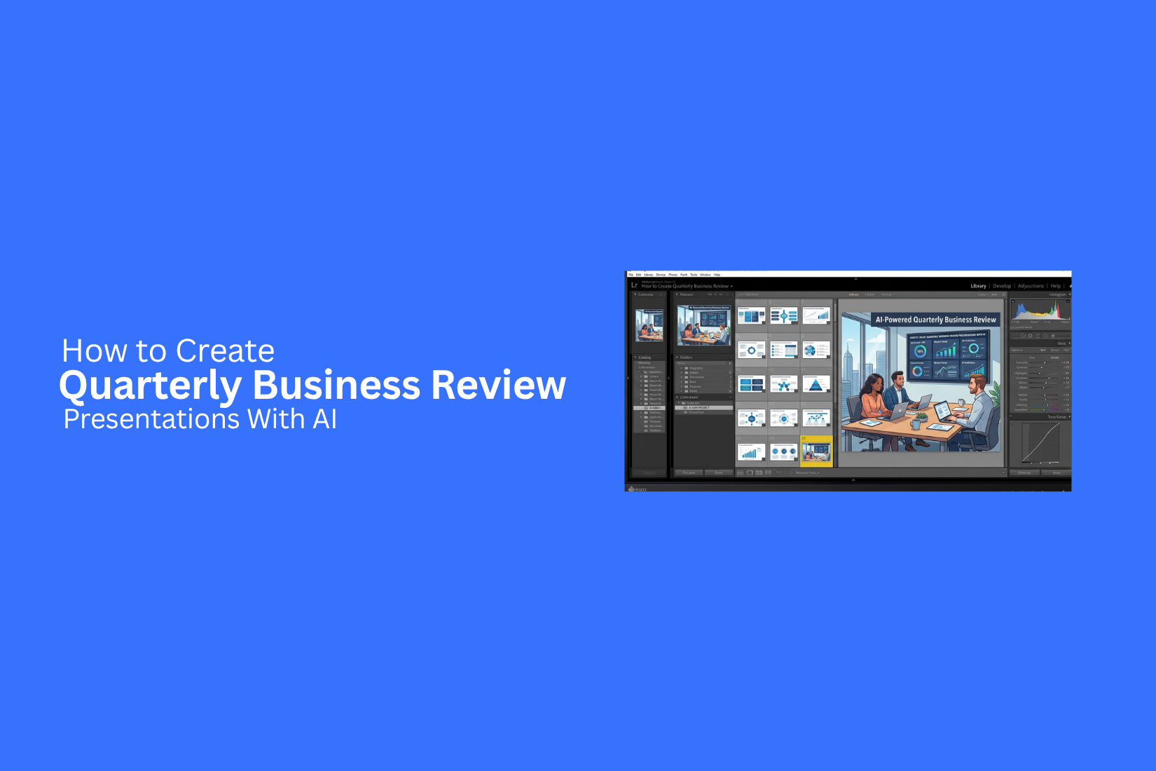 How to Create Quarterly Business Review Presentations With AI 