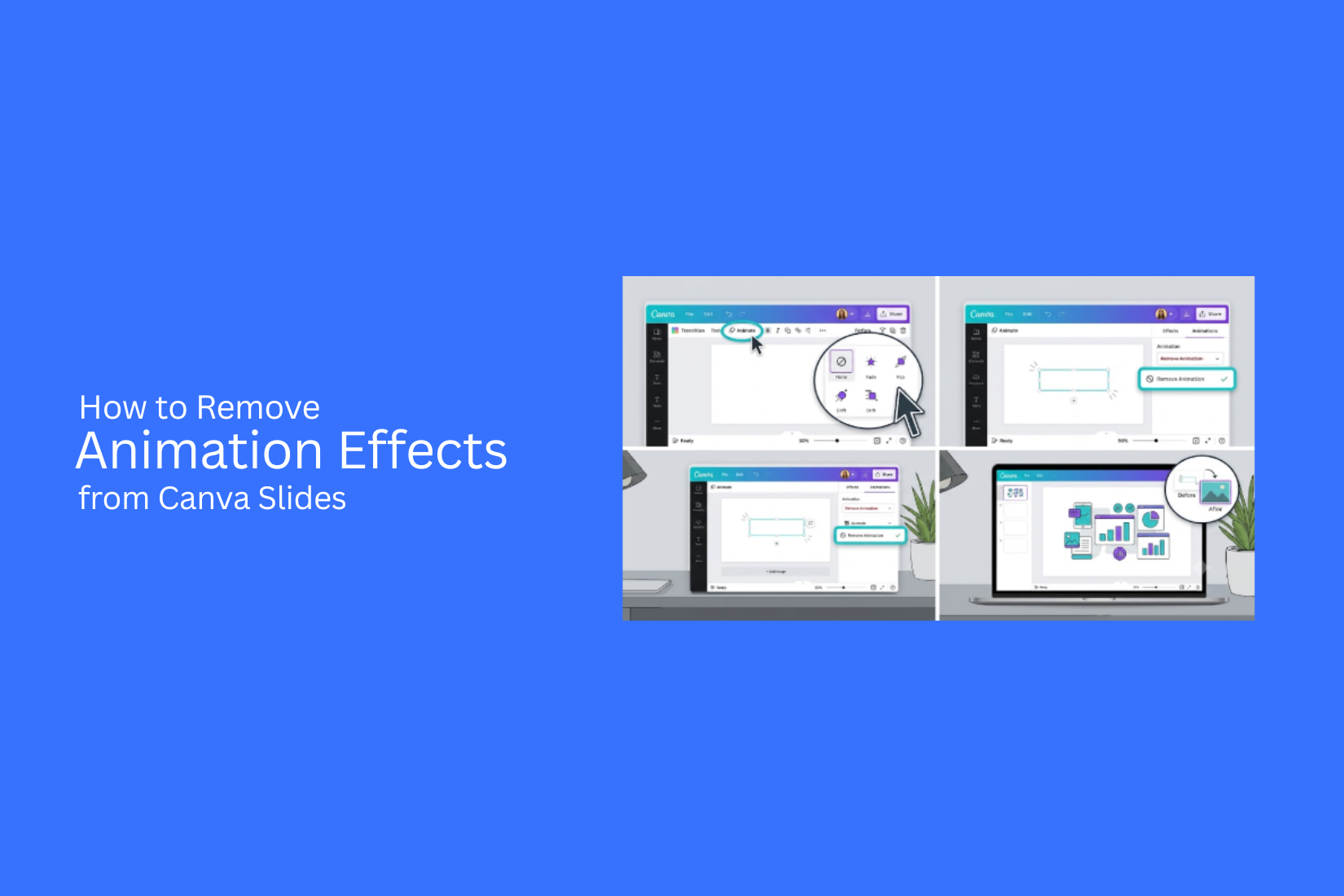 How to Remove Animation Effects from Canva Slides 