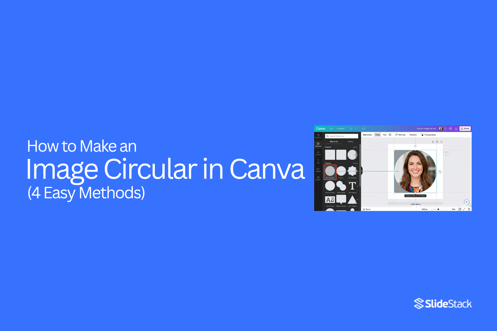 How to Make an Image Circular in Canva (4 Easy Methods)