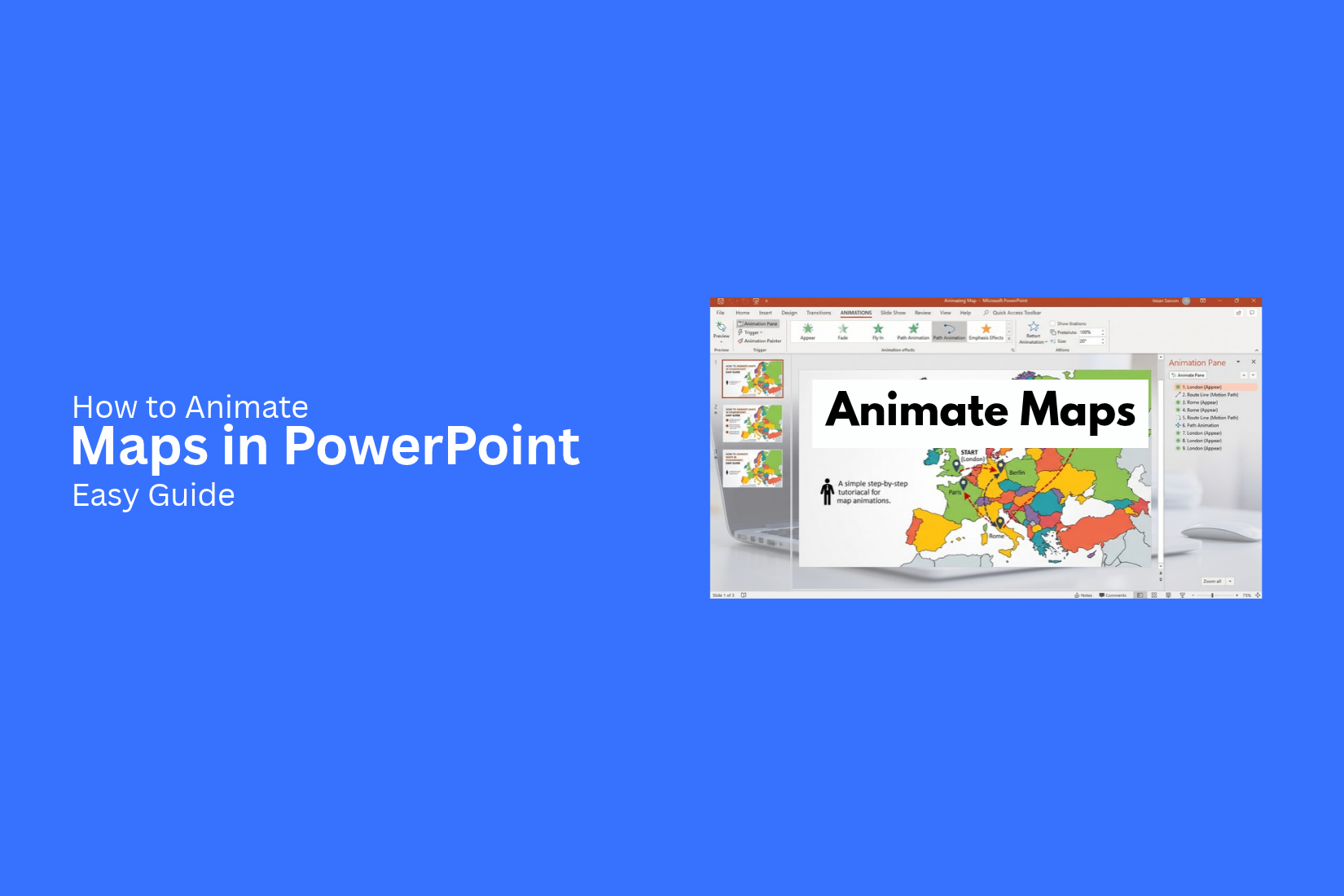How to Animate Maps in PowerPoint: Easy Guide 