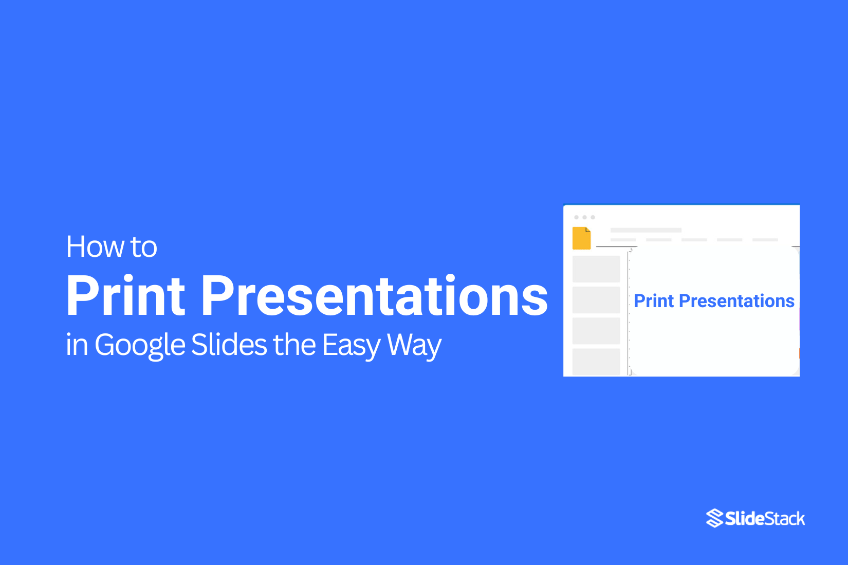 How to Print Presentations in Google Slides the Easy Way