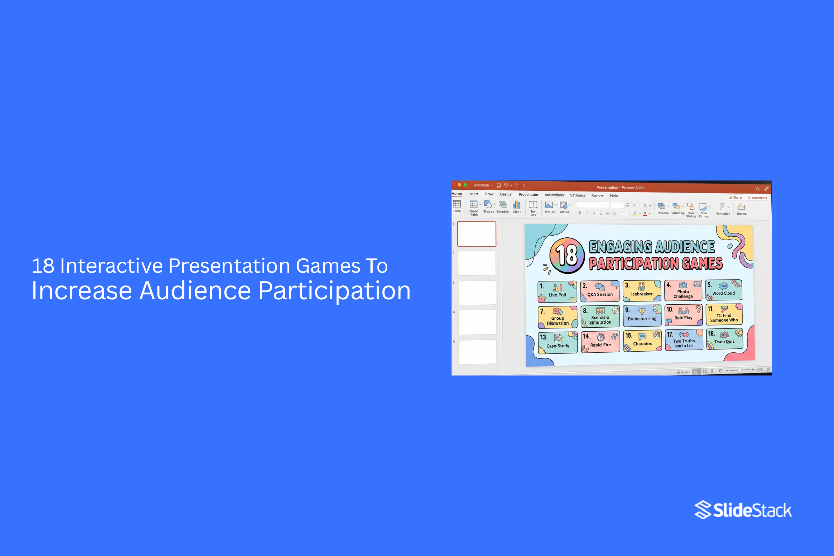 18 Interactive Presentation Games to Increase Audience Participation 