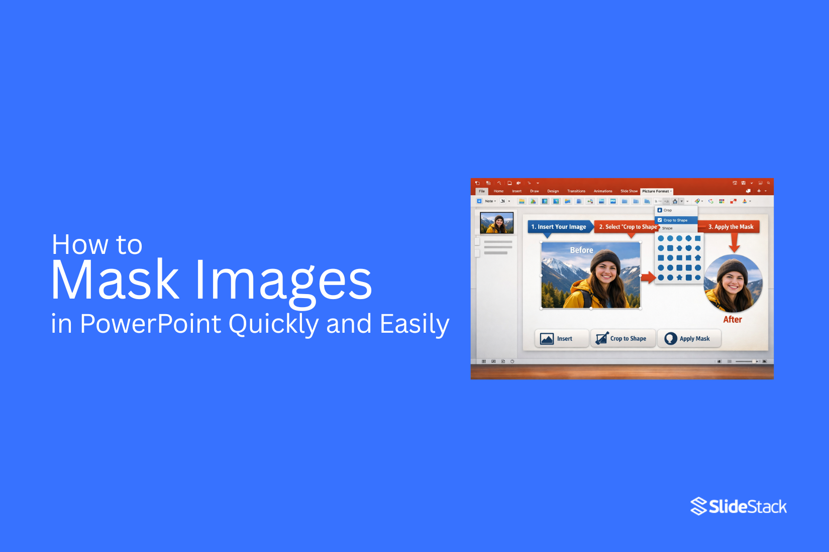 How to Mask Images in PowerPoint Quickly and Easily 