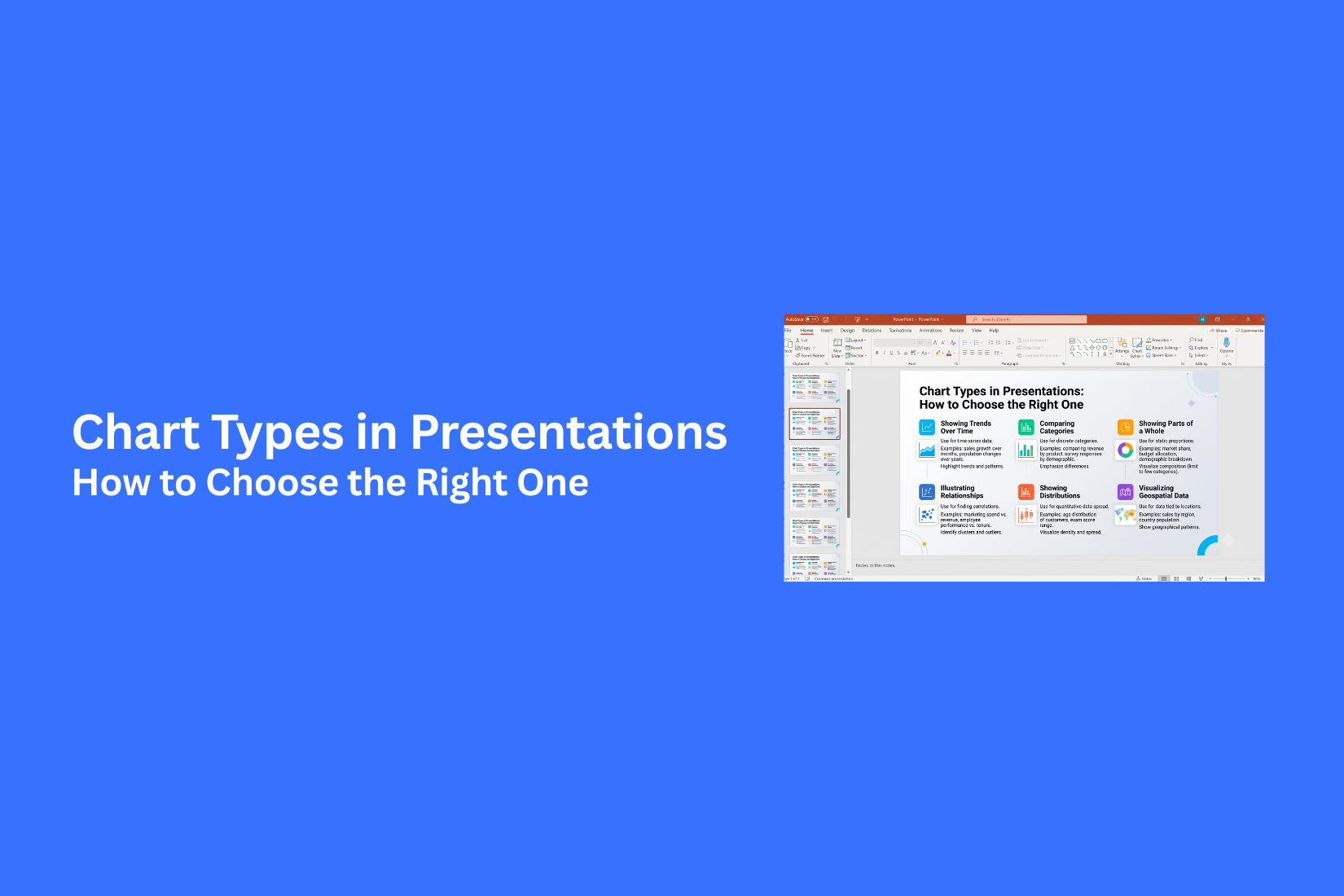 Chart Types in Presentations: How to Choose the Right One 