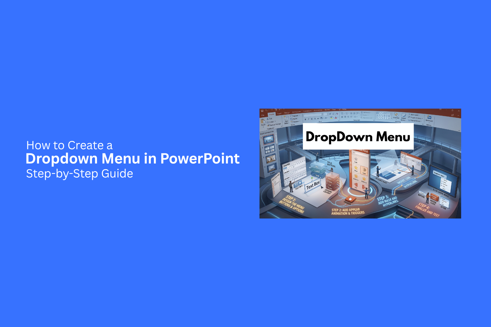 How to Create a Dropdown Menu in PowerPoint: Step-by-Step Guide 