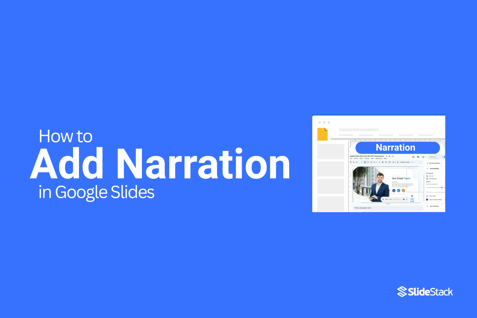How to Add Narration in Google Slides
