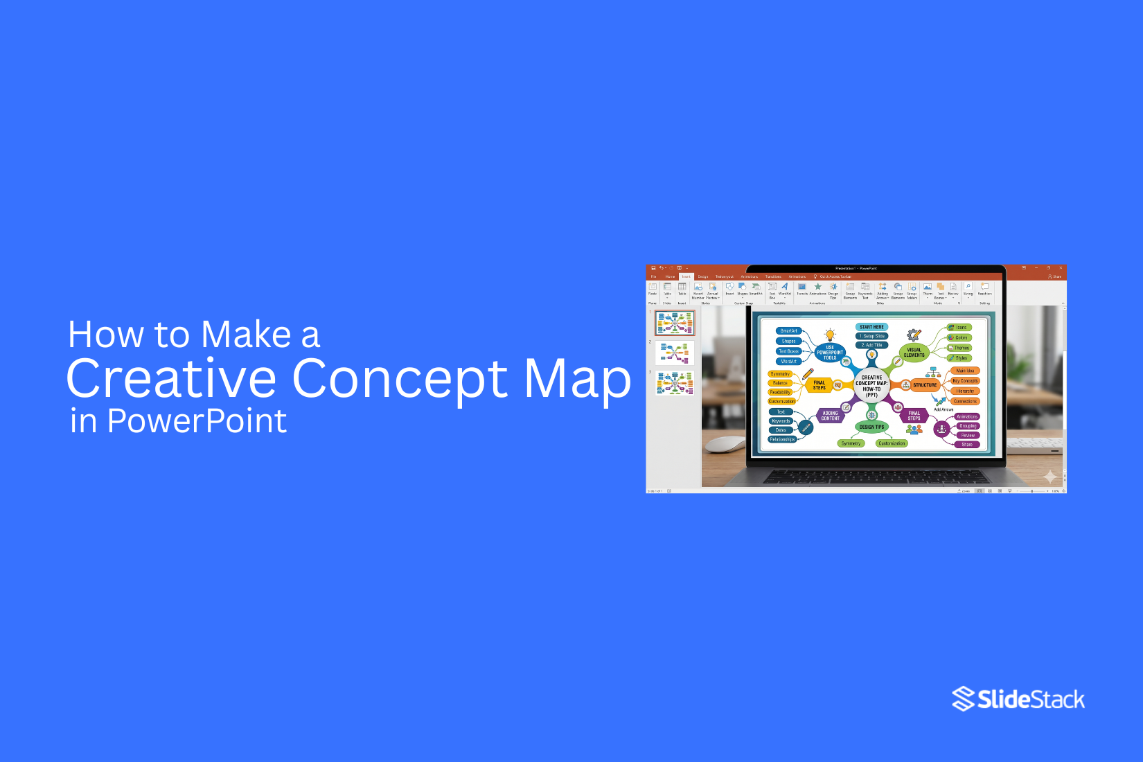 How to Make a Creative Concept Map in PowerPoint 