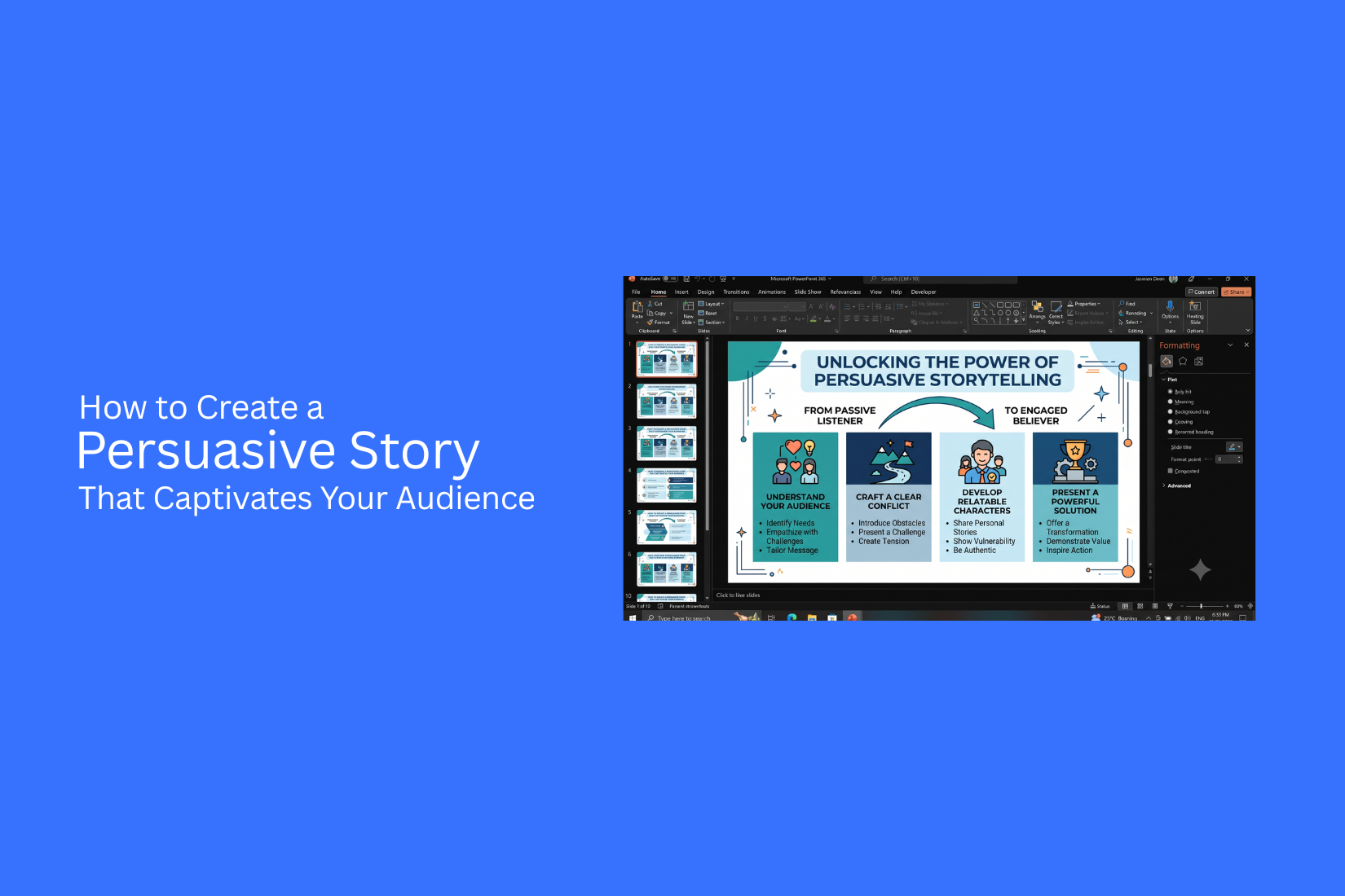 How to Create a Persuasive Story That Captivates Your Audience