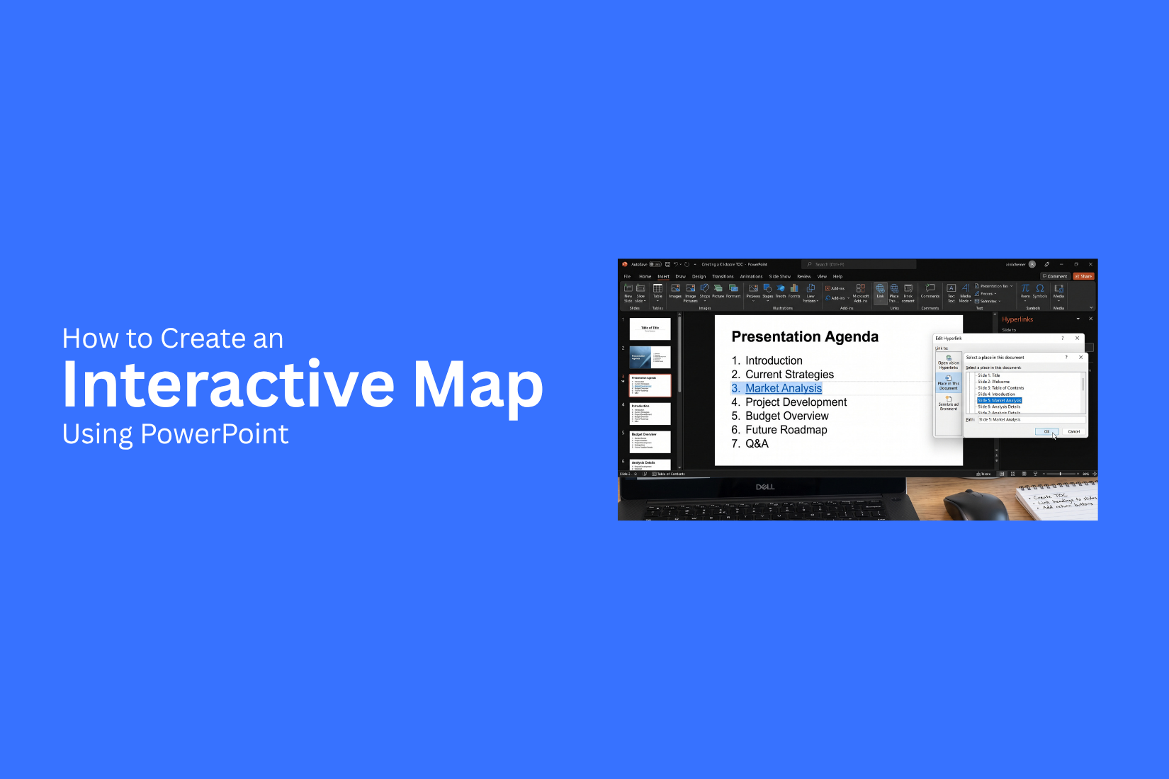 How to Create an Interactive Map Using PowerPoint 