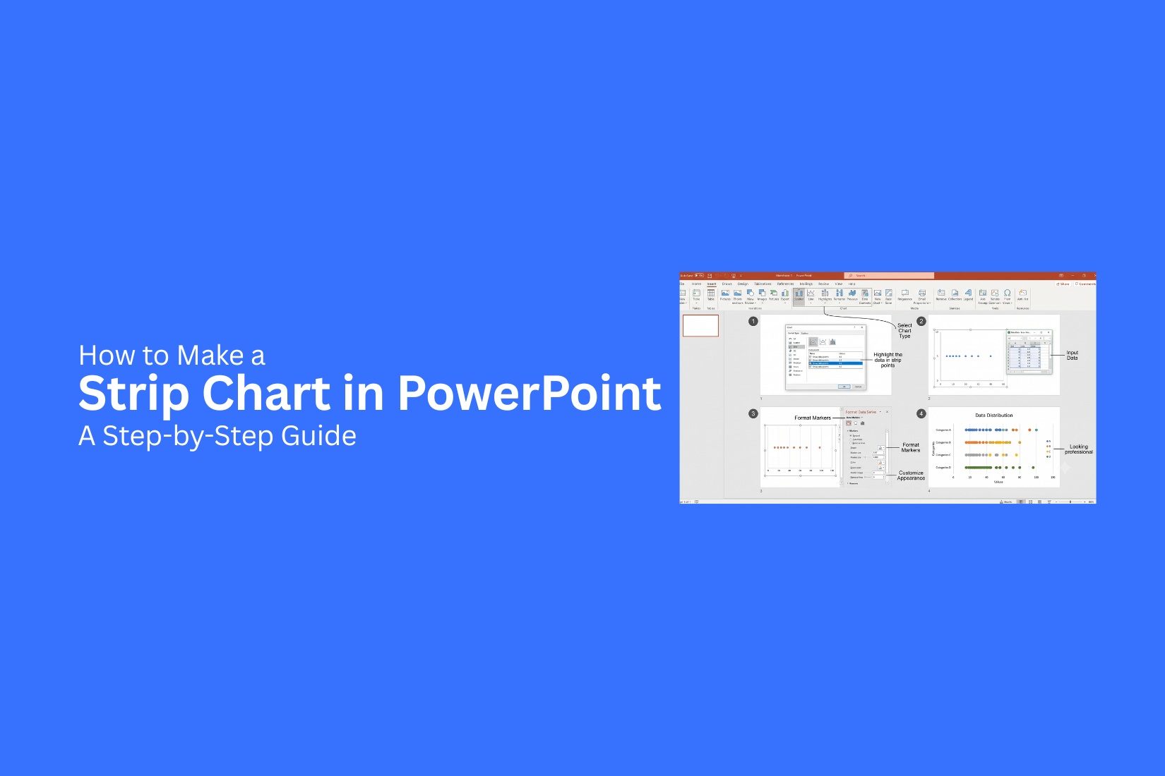 How to Make a Strip Chart in PowerPoint: A Step-by-Step Guide 