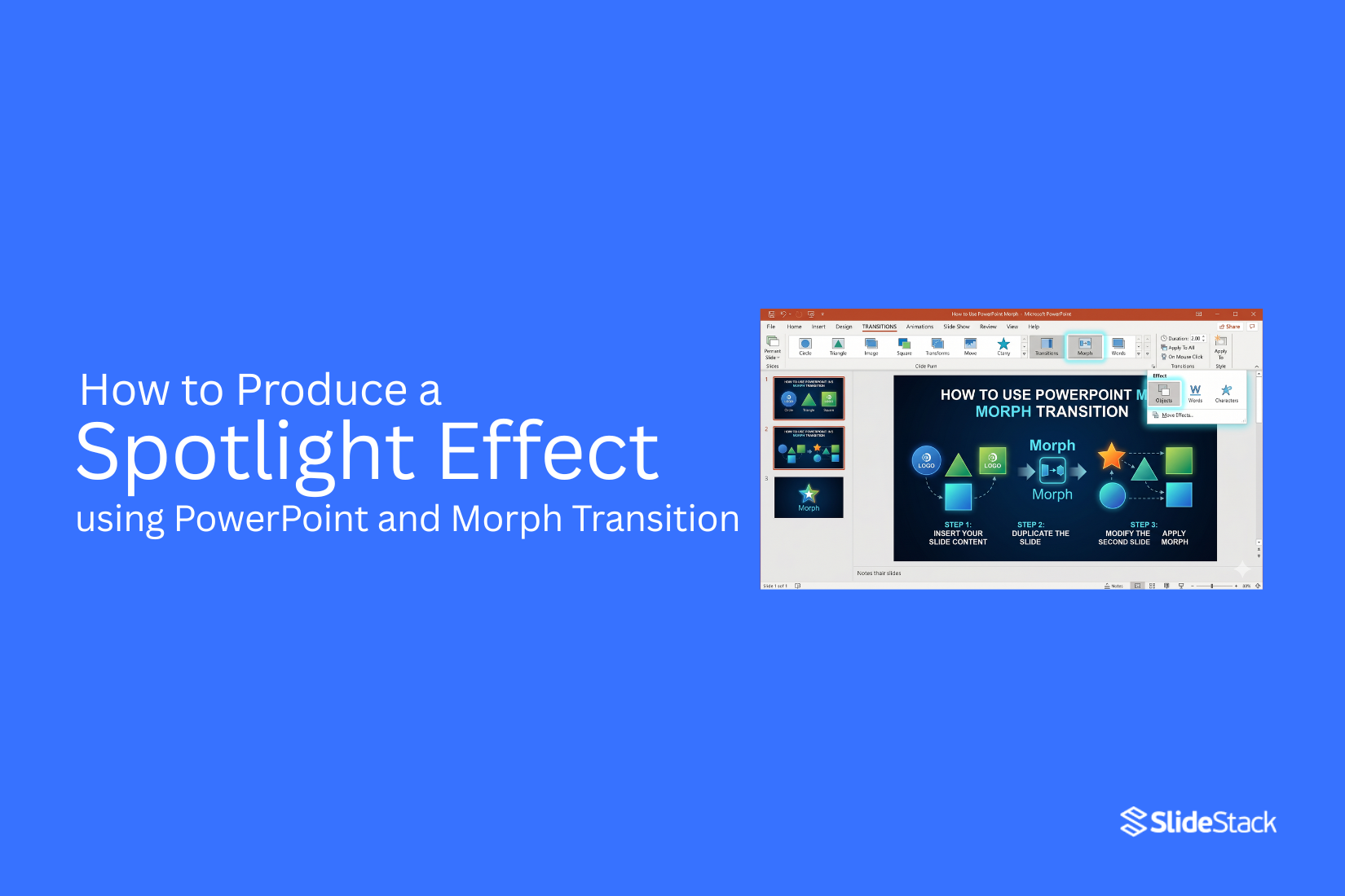 How to Use PowerPoint Morph for Smooth Slides and WOW Animations