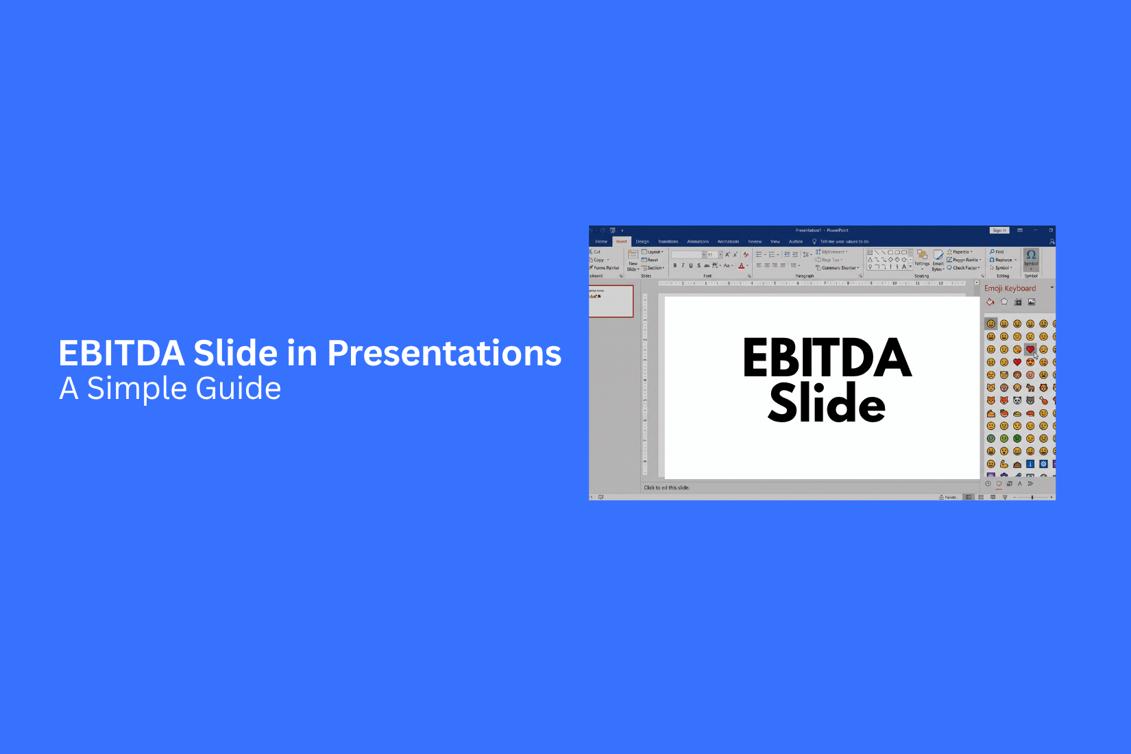 EBITDA Slide in Presentations: A Simple Guide 