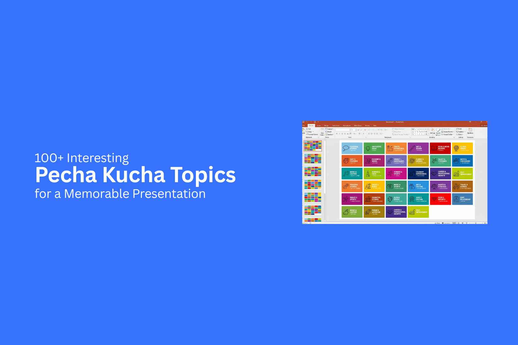 100+ Interesting Pecha Kucha Topics for a Memorable Presentation