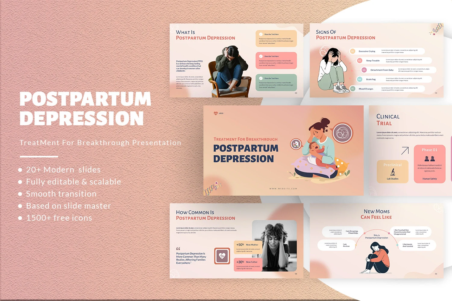 Treatment for Postpartum Depression Breakthrough Presentation