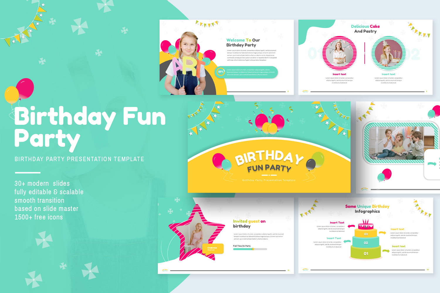 PowerPoint Birthday Template Slidestack PowerPoint Birthday Template Slidestack