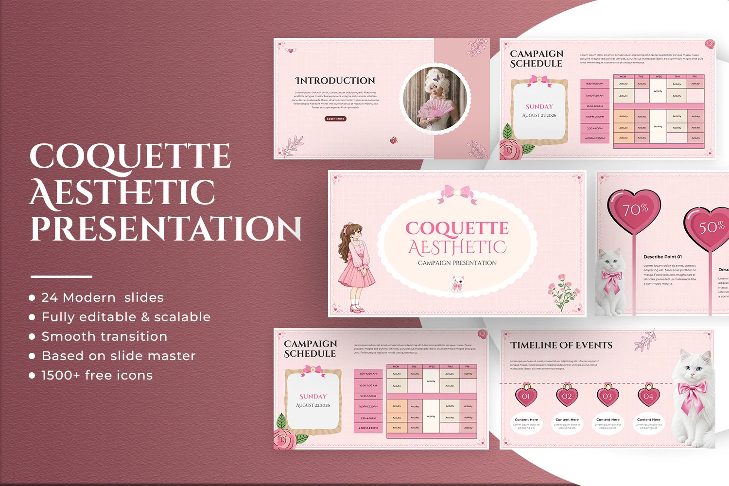 Coquette Aesthetic Campaign Presentation