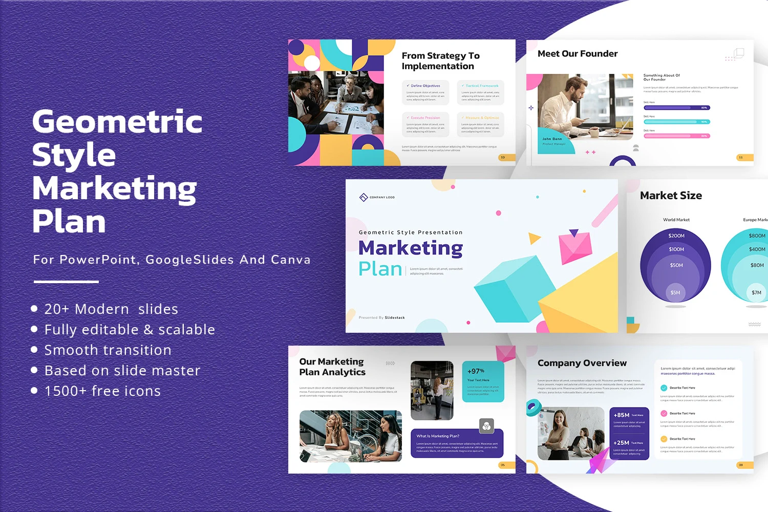 free marketing plan powerpoint template 1.webp