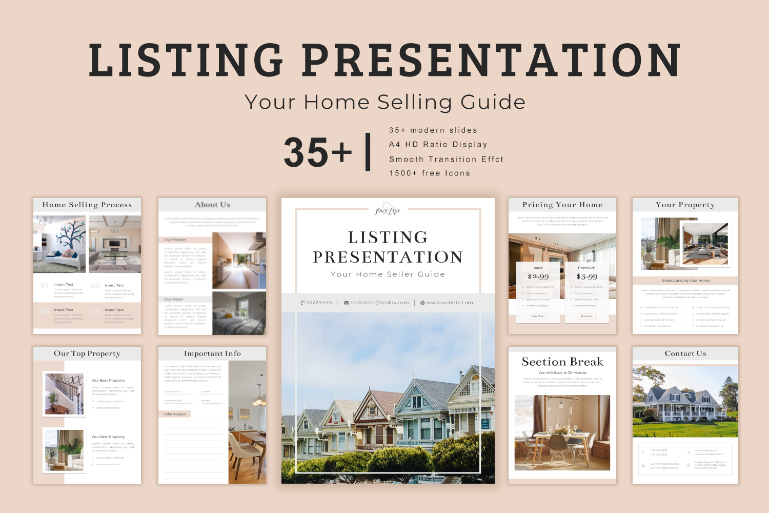 Listing Presentation Template | Slidestack