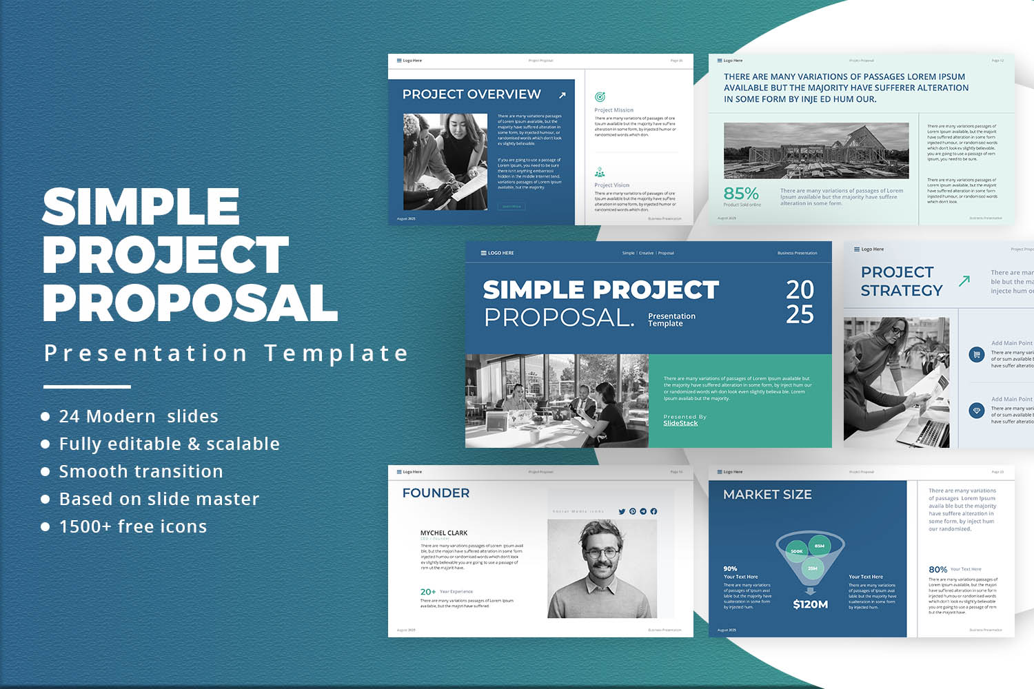 Simple Project Proposal Presentation Template