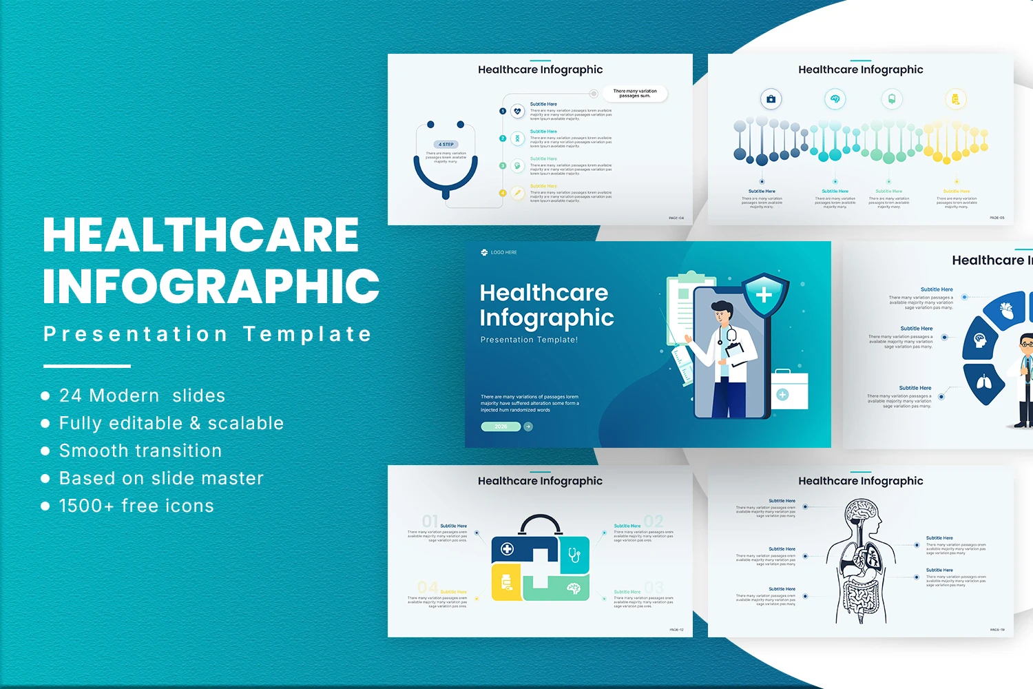 Healthcare Infographics Presentation