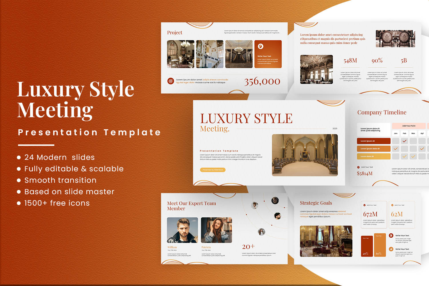 Luxury Style Meeting Presentation