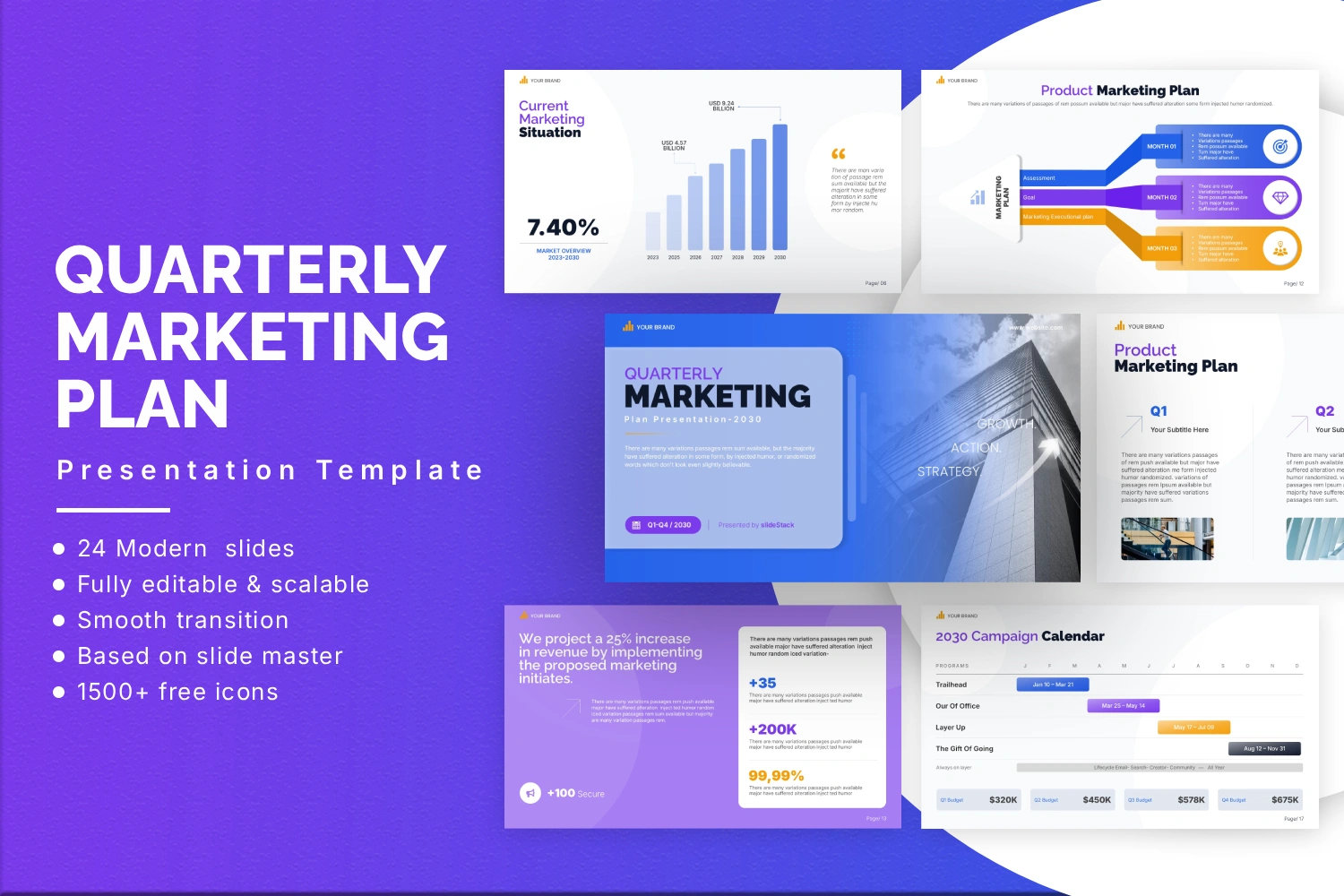 Quarterly Marketing Plan Presentation